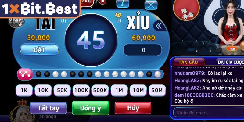 Khái niệm Tài xỉu 1xbit online và sức hút
