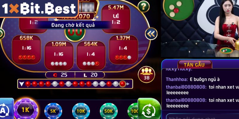 Xóc Đĩa 1xbit Online, Cược Hấp Dẫn Theo Phong Cách Việt 3 Các thao tác trải nghiệm